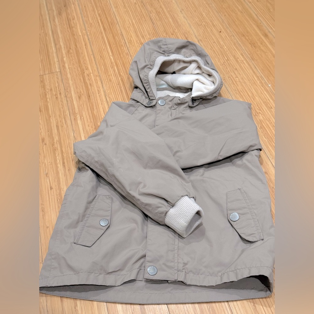 Kids fleece lined Jacket，116cm，Mini A True